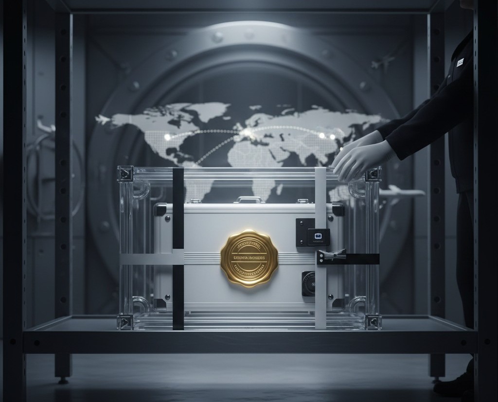 Secure diamond logistics